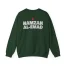 Slushy Noobz Hamzah AL-Emad Crewneck Sweatshirt Forest Green Back Side