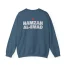 Slushy Noobz Hamzah AL-Emad Crewneck Sweatshirt Indigo Blue Back Side