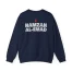 Slushy Noobz Hamzah AL-Emad Crewneck Sweatshirt Navy Back Side