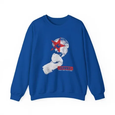 Slushy Noobz Hamzah AL-Emad Crewneck Sweatshirt Royal Slushy Noobz Hamzah AL-Emad Crewneck Sweatshirt Royal