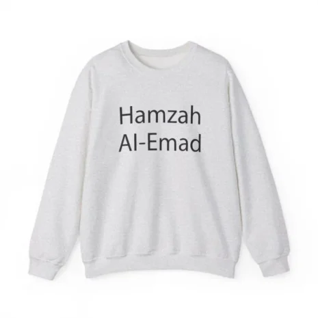 Slushy Noobz Hamzah AL-Emad Merch Crewneck Sweatshirt Ash Slushy Noobz Hamzah AL-Emad Merch Crewneck Sweatshirt Ash