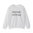 Slushy Noobz Hamzah AL-Emad Merch Crewneck Sweatshirt Ash