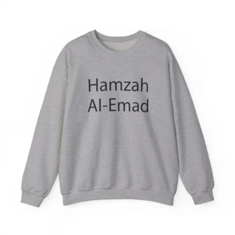 Slushy Noobz Hamzah AL-Emad Merch Crewneck Sweatshirt Sport Grey Slushy Noobz Hamzah AL-Emad Merch Crewneck Sweatshirt Sport Grey