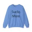 Slushy Noobz Hamzah Sucks More Tee Crewneck Sweatshirt Carolina Blue
