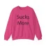 Slushy Noobz Hamzah Sucks More Tee Crewneck Sweatshirt Heliconia