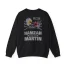 Slushy Noobz Hamzah Versus Martin Crewneck Sweatshirt Black Back Side