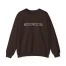 Slushy Noobz Hamzah Versus Martin Crewneck Sweatshirt Dark Chocolate