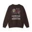 Slushy Noobz Hamzah Versus Martin Crewneck Sweatshirt Dark Chocolate Back Side