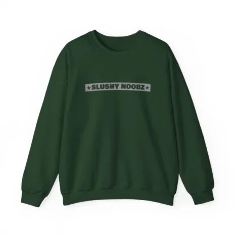 Slushy Noobz Hamzah Versus Martin Crewneck Sweatshirt Forest Green Slushy Noobz Hamzah Versus Martin Crewneck Sweatshirt Forest Green