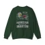 Slushy Noobz Hamzah Versus Martin Crewneck Sweatshirt Forest Green Back Side