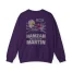 Slushy Noobz Hamzah Versus Martin Crewneck Sweatshirt Purple Back Side