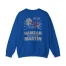 Slushy Noobz Hamzah Versus Martin Crewneck Sweatshirt Royal Back Side