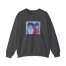 Slushy Noobz Hugging Crewneck Sweatshirt Dark Heather