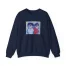 Slushy Noobz Hugging Crewneck Sweatshirt Navy