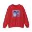 Slushy Noobz Hugging Crewneck Sweatshirt Red
