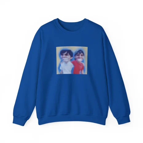 Slushy Noobz Hugging Crewneck Sweatshirt Royal Slushy Noobz Hugging Crewneck Sweatshirt Royal