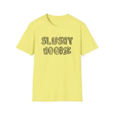 Slushy Noobz Logo T-Shirt Cornsilk Slushy Noobz Logo T-Shirt Cornsilk