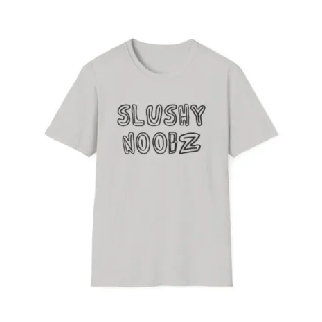 Slushy Noobz Logo T-Shirt Ice Grey