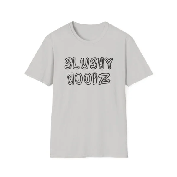 Slushy Noobz Logo T-Shirt Ice Grey