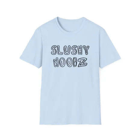 Slushy Noobz Logo T-Shirt Light Blue Slushy Noobz Logo T-Shirt Light Blue