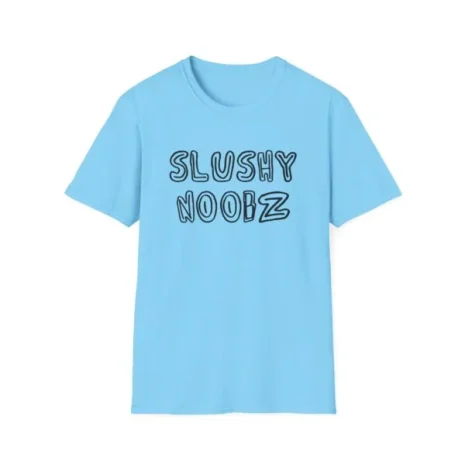 Slushy Noobz Logo T-Shirt Sky Slushy Noobz Logo T-Shirt Sky