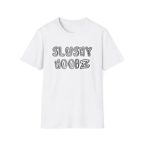 Slushy Noobz Logo T-Shirt White Slushy Noobz Logo T-Shirt White
