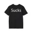 Slushy Noobz Martin Sucks T-Shirt Black Back Side