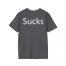 Slushy Noobz Martin Sucks T-Shirt Charcoal Back Side