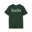 Slushy Noobz Martin Sucks T-Shirt Forest Green Back Side