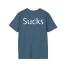 Slushy Noobz Martin Sucks T-Shirt Indigo Blue Back Side
