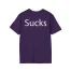 Slushy Noobz Martin Sucks T-Shirt Purple Back Side