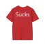 Slushy Noobz Martin Sucks T-Shirt Red Back Side