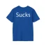 Slushy Noobz Martin Sucks T-Shirt Royal Back Side