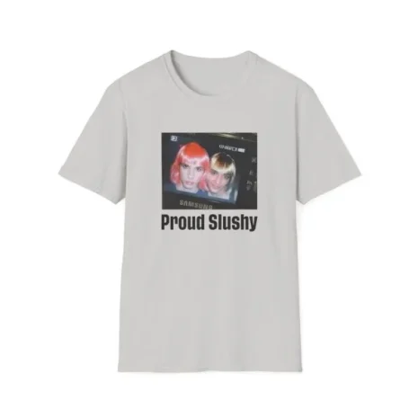 Slushy Noobz Proud Slushy T-Shirt Ice Grey Slushy Noobz Proud Slushy T-Shirt Ice Grey