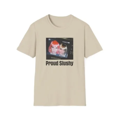 Slushy Noobz Proud Slushy T-Shirt Sand Slushy Noobz Proud Slushy T-Shirt Sand