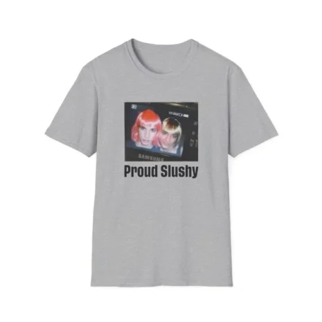 Slushy Noobz Proud Slushy T-Shirt Sport Grey Slushy Noobz Proud Slushy T-Shirt Sport Grey