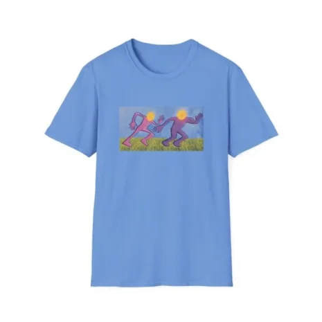 Slushy Noobz Running T-Shirt Carolina Blue Slushy Noobz Running T-Shirt Carolina Blue