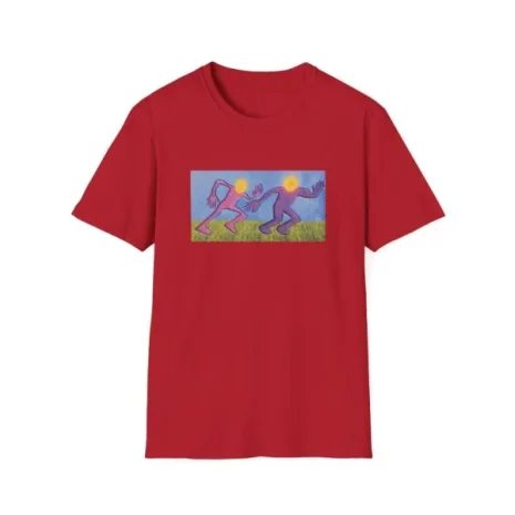 Slushy Noobz Running T-Shirt Cherry Red Slushy Noobz Running T-Shirt Cherry Red