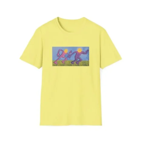 Slushy Noobz Running T-Shirt Cornsilk Slushy Noobz Running T-Shirt Cornsilk