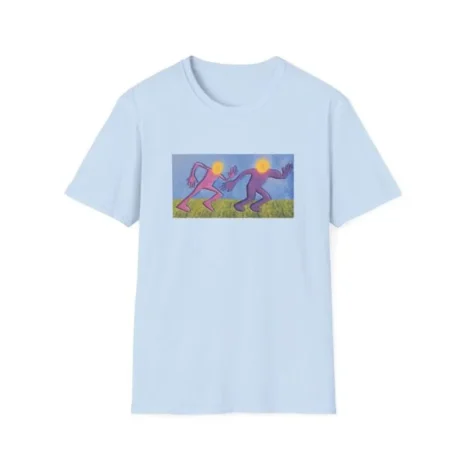 Slushy Noobz Running T-Shirt Light Blue Slushy Noobz Running T-Shirt Light Blue