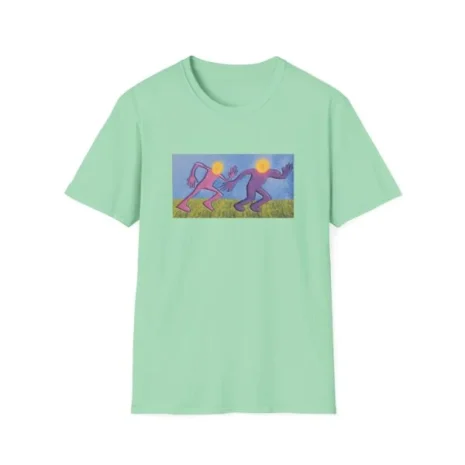 Slushy Noobz Running T-Shirt Mint Green Slushy Noobz Running T-Shirt Mint Green