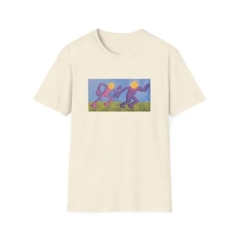 Slushy Noobz Running T-Shirt Natural Slushy Noobz Running T-Shirt Natural