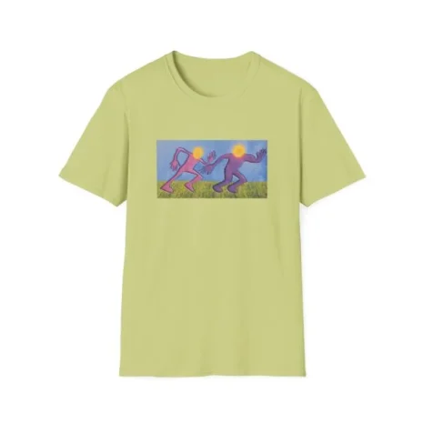 Slushy Noobz Running T-Shirt Pistachio