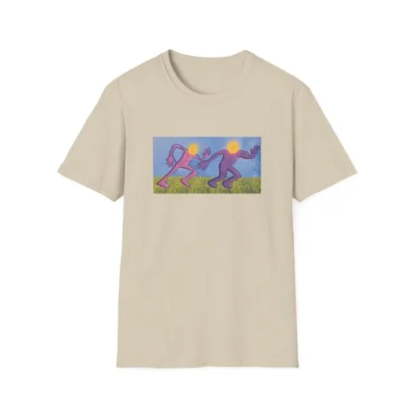 Slushy Noobz Running T-Shirt Sand Slushy Noobz Running T-Shirt Sand