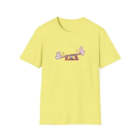 Slushy Noobz Seesaw T-Shirt Cornsilk Slushy Noobz Seesaw T-Shirt Cornsilk
