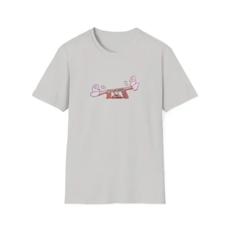 Slushy Noobz Seesaw T-Shirt Ice Grey Slushy Noobz Seesaw T-Shirt Ice Grey