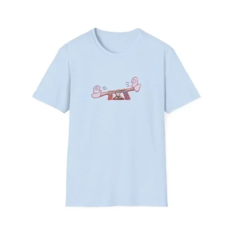 Slushy Noobz Seesaw T-Shirt Light Blue Slushy Noobz Seesaw T-Shirt Light Blue