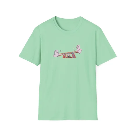 Slushy Noobz Seesaw T-Shirt Mint Green Slushy Noobz Seesaw T-Shirt Mint Green