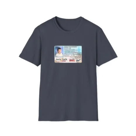 Slushy Noobz Smile Safe Kids T-Shirt Heather Navy Slushy Noobz Smile Safe Kids T-Shirt Heather Navy