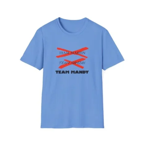 Slushy Noobz Team Mandy T-Shirt Carolina Blue Slushy Noobz Team Mandy T-Shirt Carolina Blue